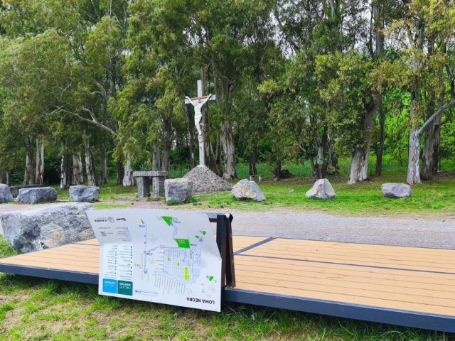 Vandalizaron el mirador turstico del Cerro Luciano Fortabat